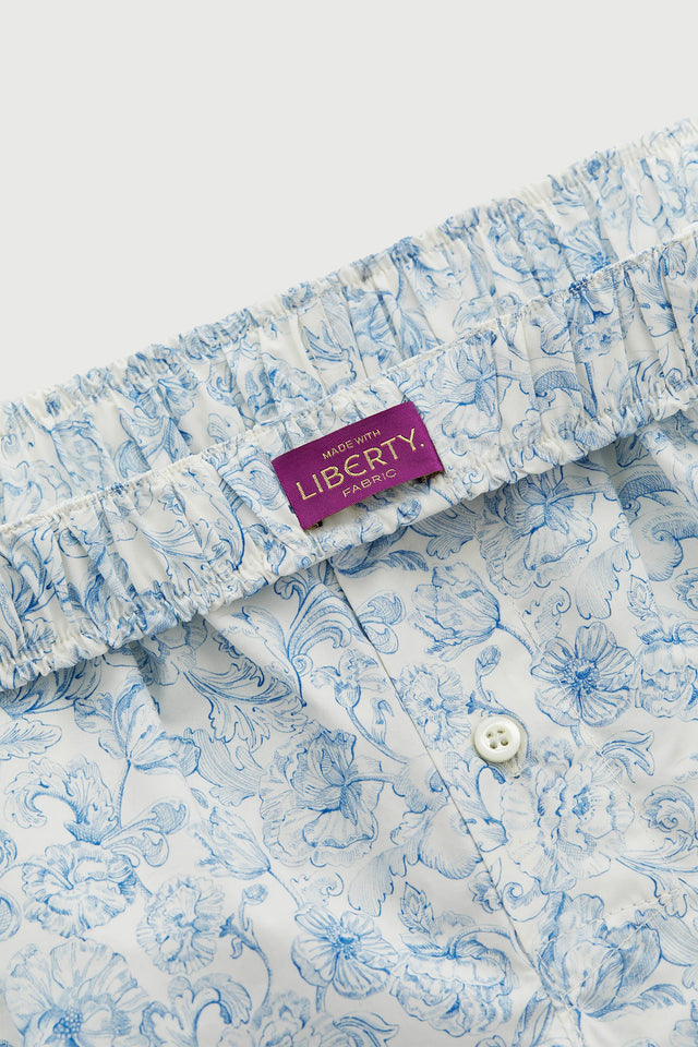 La Boxer Alta, made with Liberty fabric
